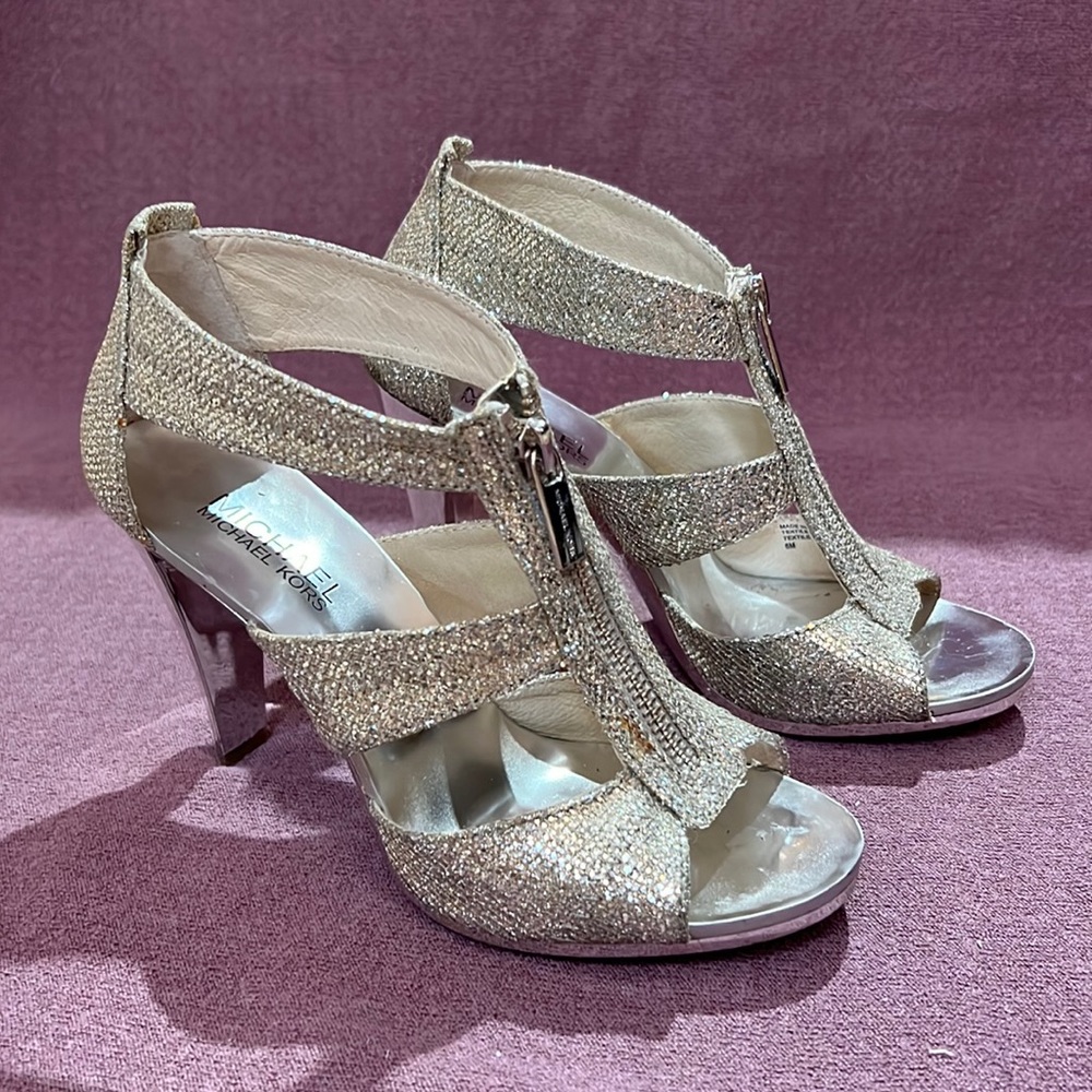 Michael Kors sparkling heels